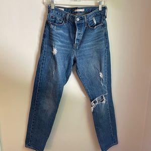 Levi wedge jeans